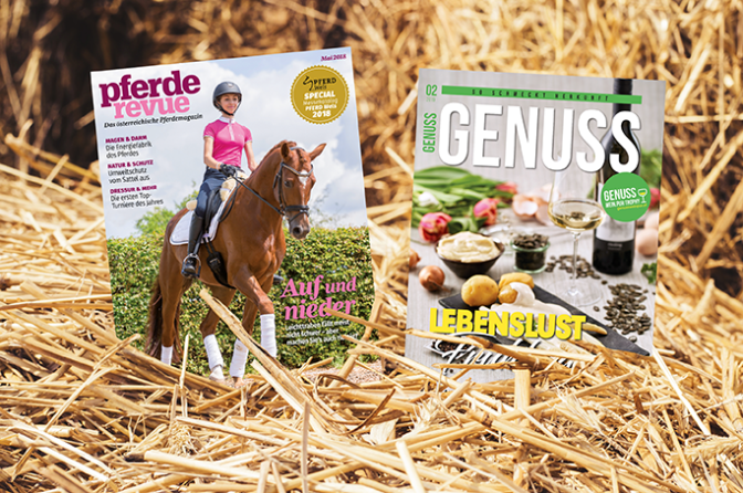 Kombiabo Pferderevue + Genuss Magazin