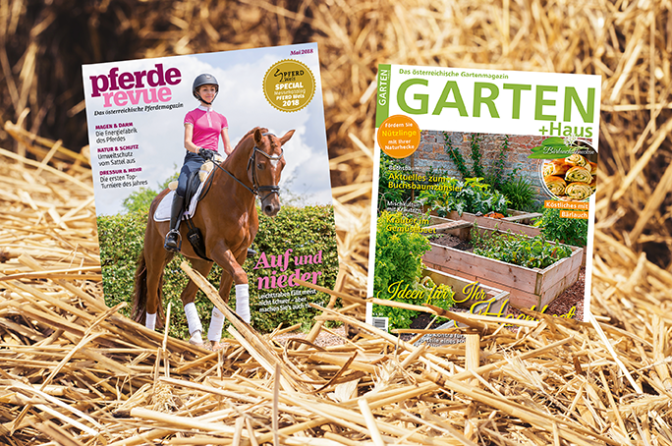 Kombiabo Pferderevue + Garten & Haus